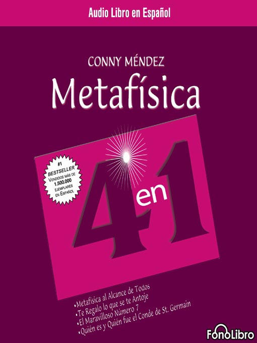 Title details for Metafísica 4 en 1 - Volumen 1 by Conny Mendez - Wait list